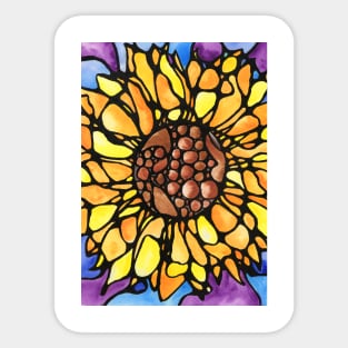 Sunflower Sticker